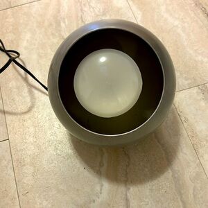 Mid-century modern stainless steel Fostoria floor light